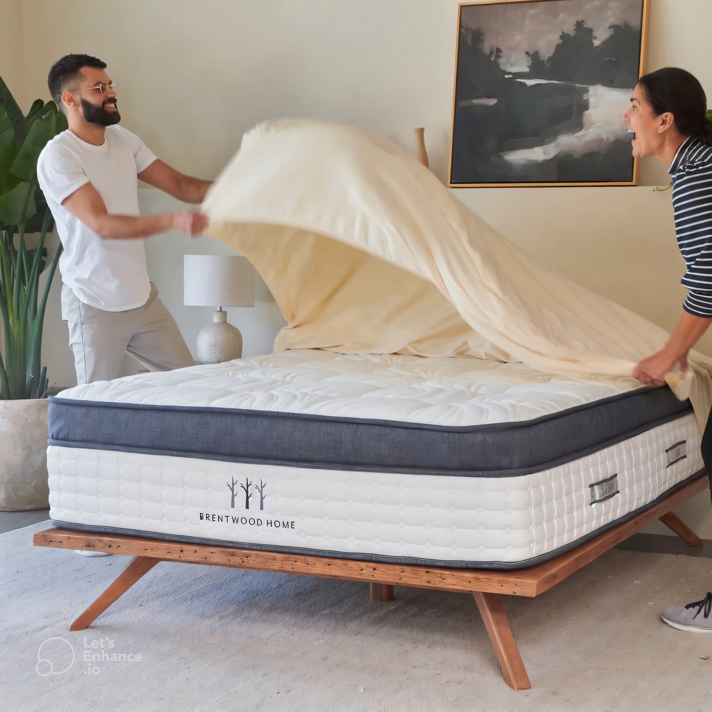 Organic Waterproof Mattress Cover - King Size