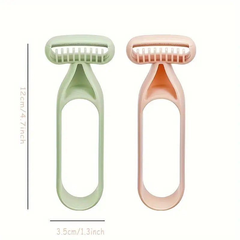 Stainless Steel Manual Body Shavers - Hair Removal Groomer