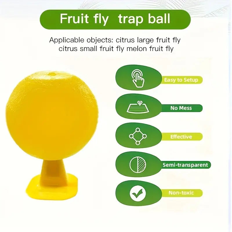 Fruit Fly Trap Balls - Indoor/Outdoor Pest Control