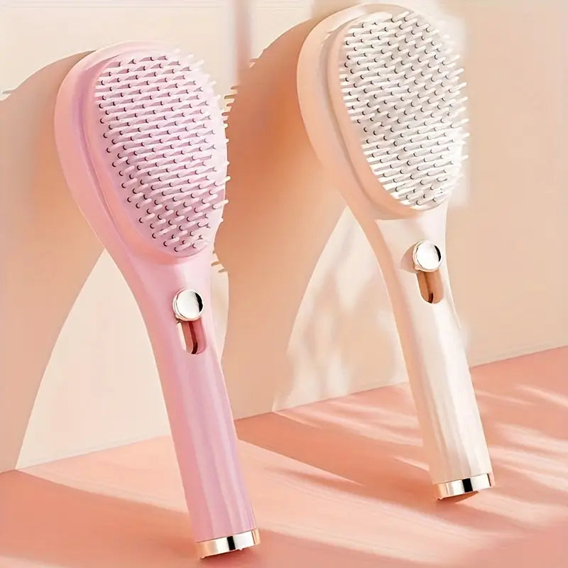 Telescopic Hair Brush with Air Cushion - Scalp Massaging Comb