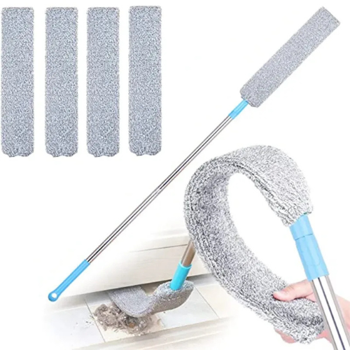 Extendable Microfiber Dust Brush - Multi-Functional Cleaning Tool