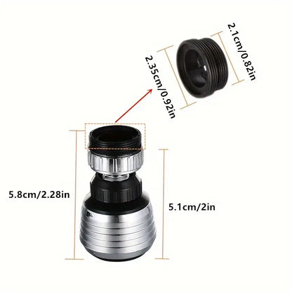 360° Rotating RV Kitchen Water Outlet with Aerator