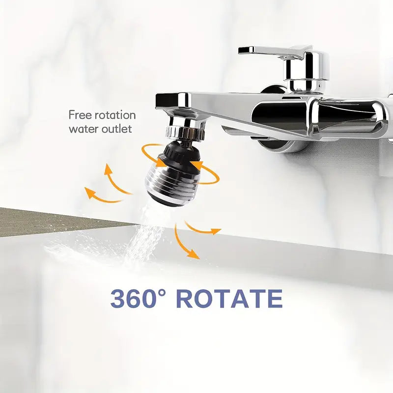 360° Rotating RV Kitchen Water Outlet with Aerator