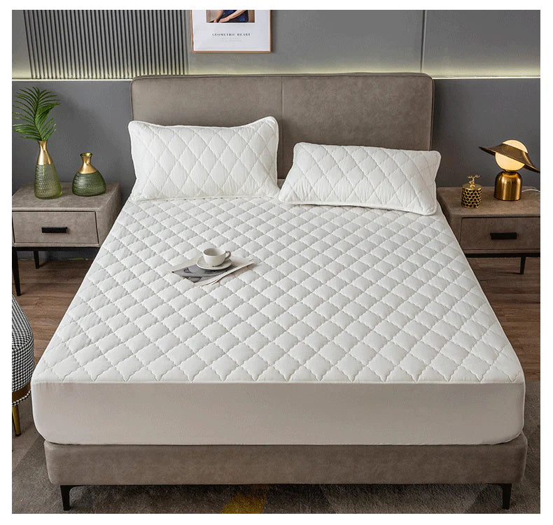 Quilted Waterproof Mattress Cover - King Size